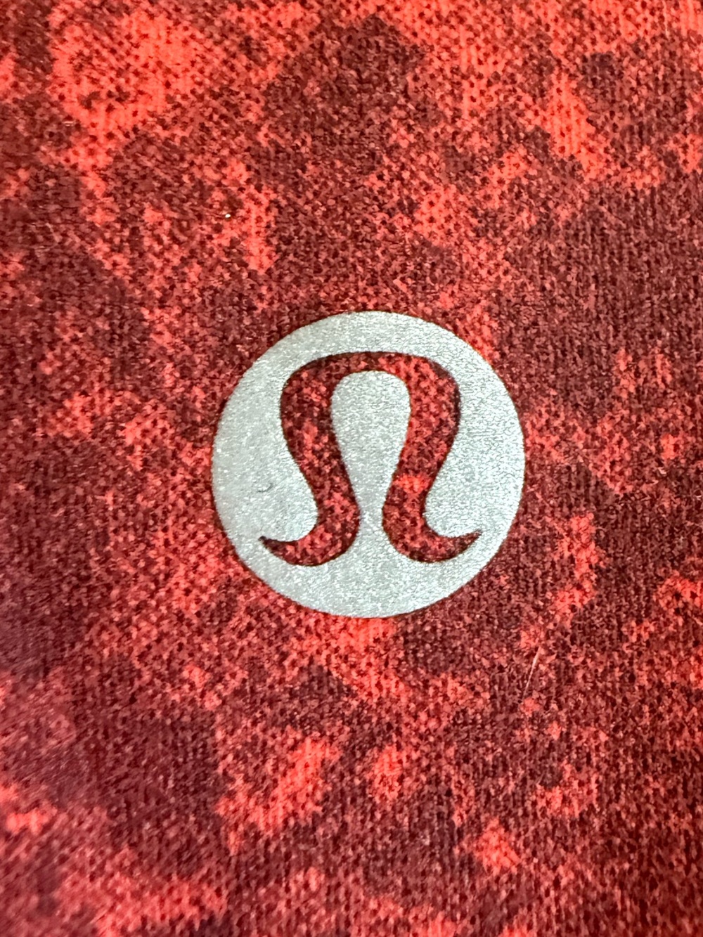 Lululemon Fast & Free High Rise Crop 23" Size 6 Crushed Marble Print Leggings - Picture 3 of 7